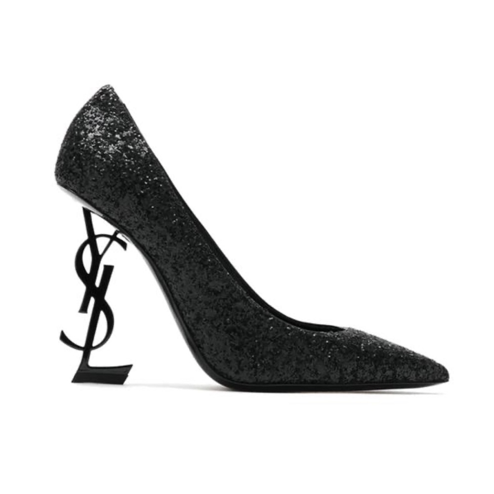 Saint laurent Opium 110 Glitter Ysl Logo Size 40 - Picture 2 of 8